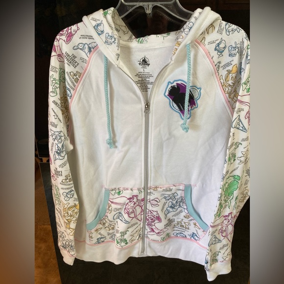 Ink & Paint Collection Full Zip Hoodie Sweatshirt - Disney Parks - Picture 8 of 14